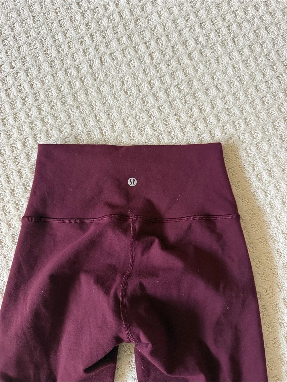 lululemon athletica Deep Plum Performance Leggings- CLOSET CLEAR OUT